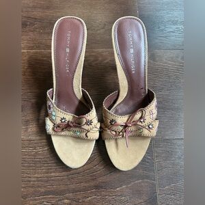NWT Tommy Hilfiger Heeled Sandal